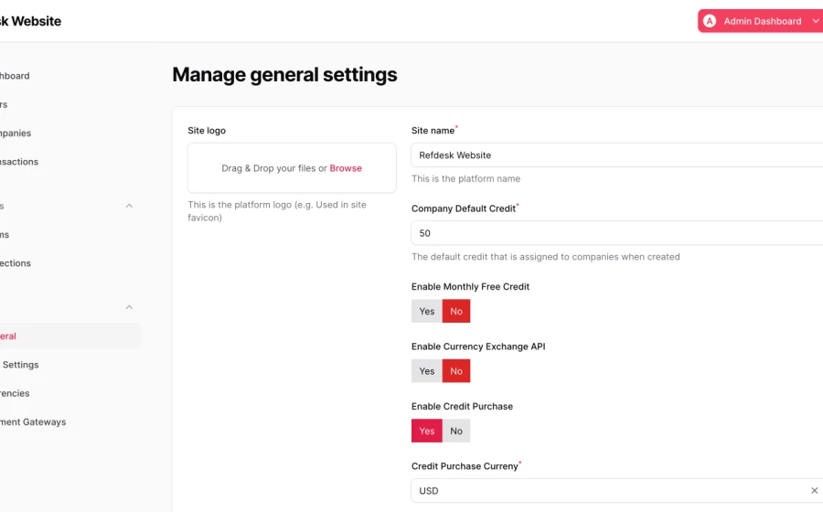 Refdesk - Automated Reference Checking Software (SaaS) Screenshot