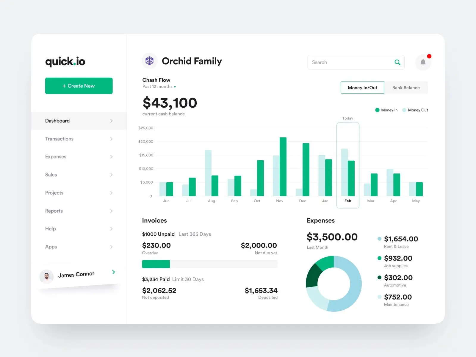 Tax & Accounting Dashboard