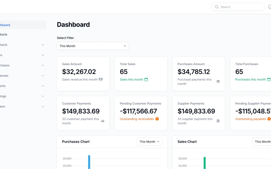 Clerix - Inventory Management System Screenshot